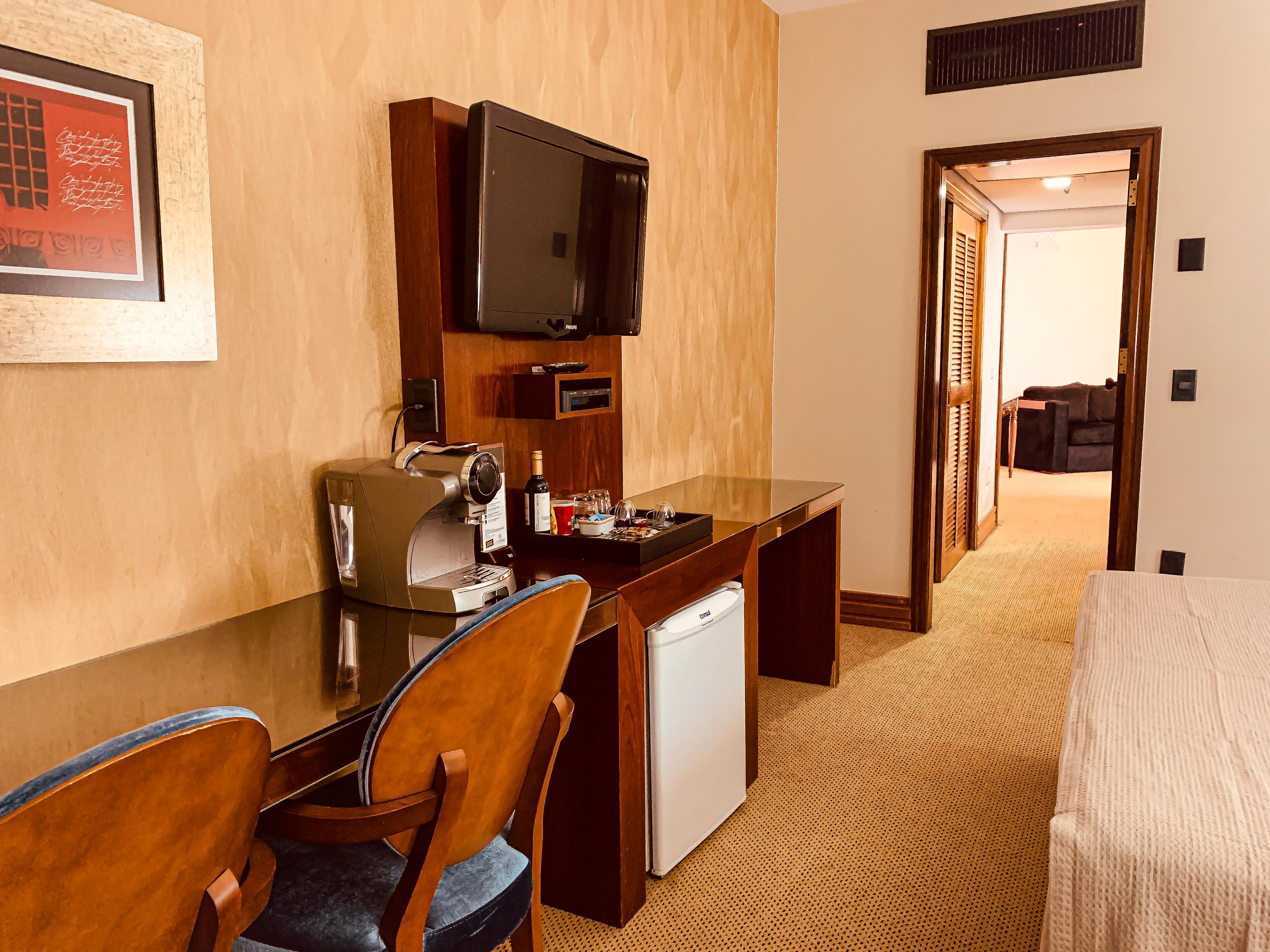 Ouro Minas Hotel Belo Horizonte, Dolce By Wyndham Екстер'єр фото A room at the hotel
