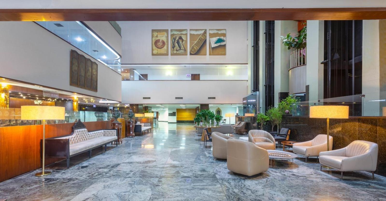 Ouro Minas Hotel Belo Horizonte, Dolce By Wyndham Екстер'єр фото Lobby